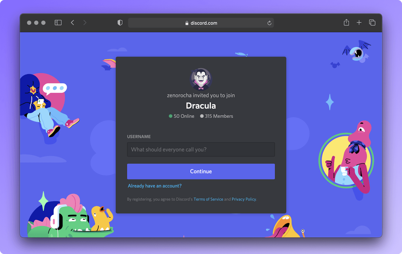 Dracula Community on Discord