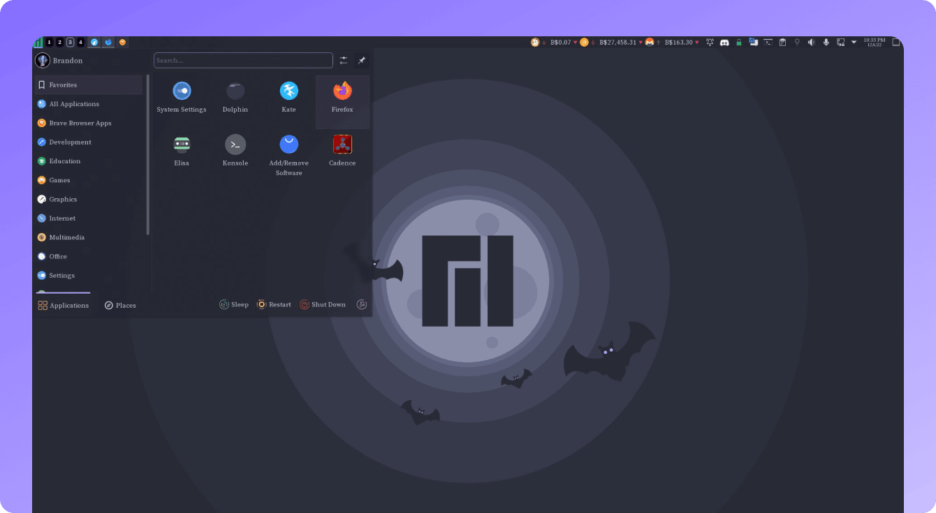 Brandon setup with Dracula