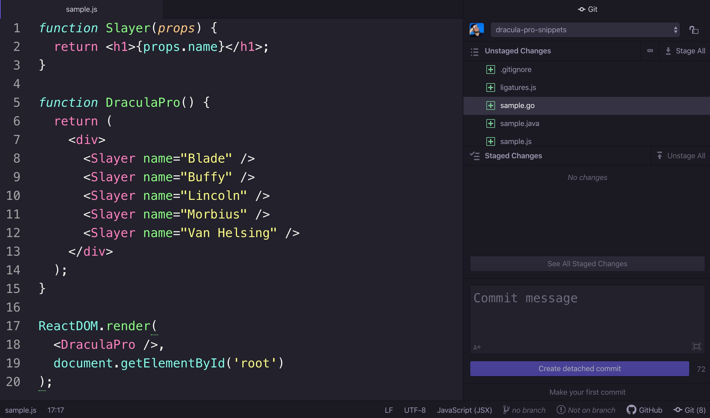 Dracula Pro for Atom